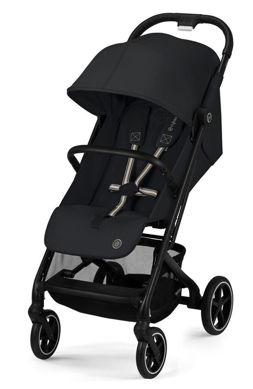 Прогулочная коляска Cybex Beezy 2024 Magic Black с дождевиком и бампером
