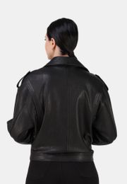 Кожаная куртка демисезонная косуха