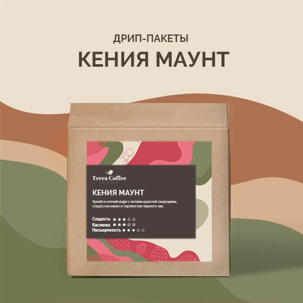 Дрип-пакеты Кения Маунт