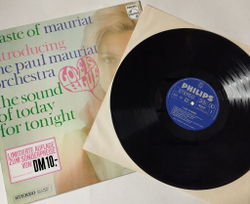 Винтажная виниловая пластинка LP The Paul Mauriat Orchestra Поль Мориа A Taste Of Mauriat (Holland 1975)