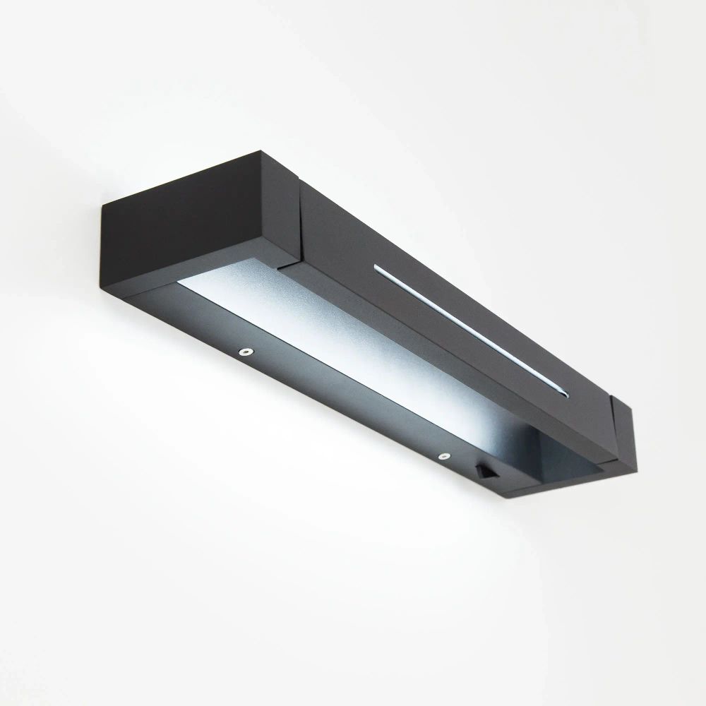 Citilux Визор CL708241N LED Настенная подсветка с выключателем Чёрная