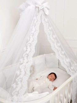 Балдахин с кружевом "Версаль"