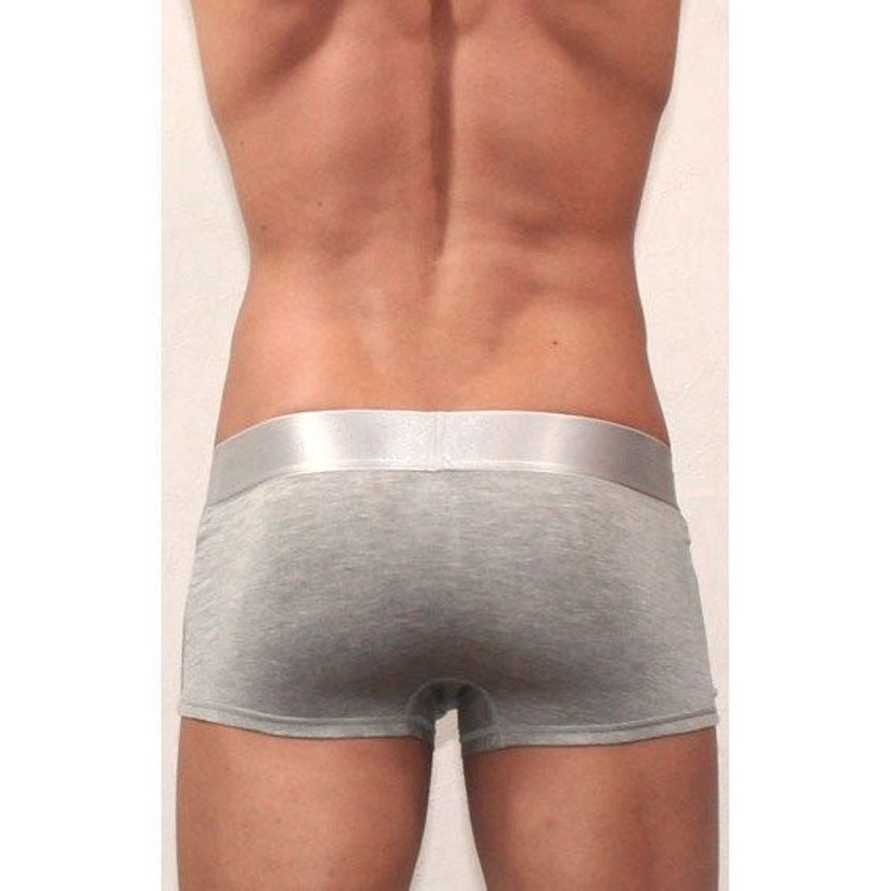 Мужские трусы боксеры Calvin Klein Boxer Steel Grey Black