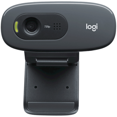 LOGITECH C270 HD Webcam - BLACK - USB