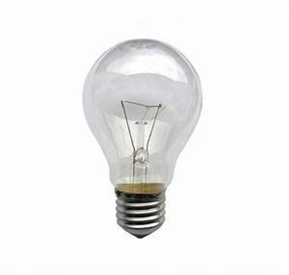 Лампочка 40w Е27 &quot;Космос&quot; декоративная СВЕЧА прозрачная