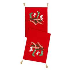 Дорожка на стол winter wishes из коллекции new year essential, 45х150 см