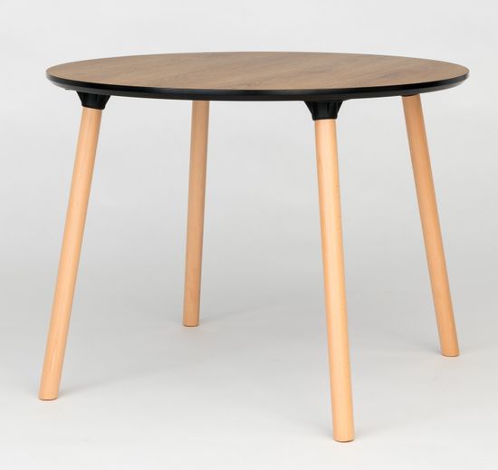 Обеденный стол Morton 100 см меламин орех