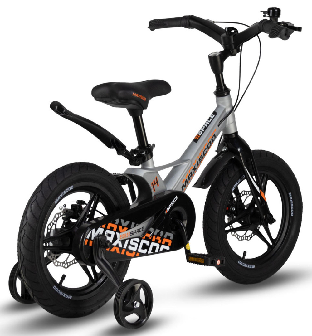 Детский велосипед Maxiscoo Space Deluxe Plus 14" (2024)