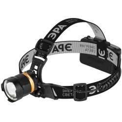 Фонарь налобный светодиодный ЭРА АР GA-503 Орешник аккумуляторный 10 Bт 3 режима | Налобные фонари