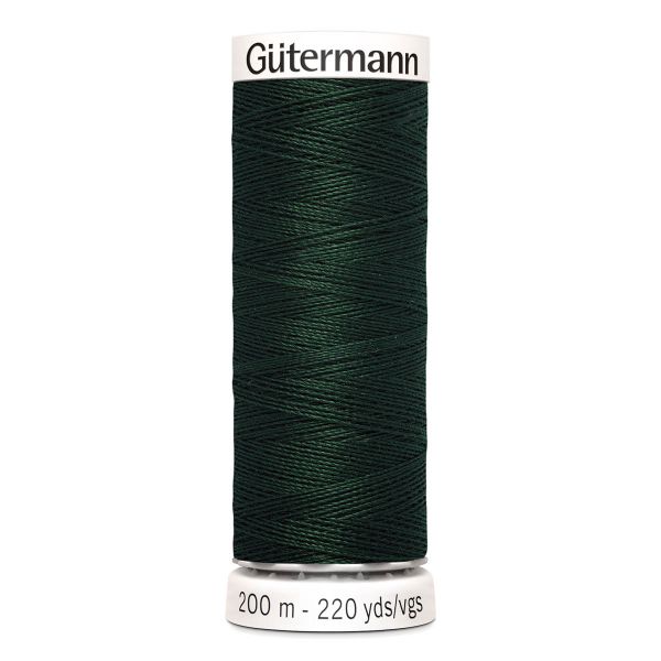 Нитки универсальные Gutermann Sew-all 100 (200 метров), 5 кат. | 472 т.бутылочный