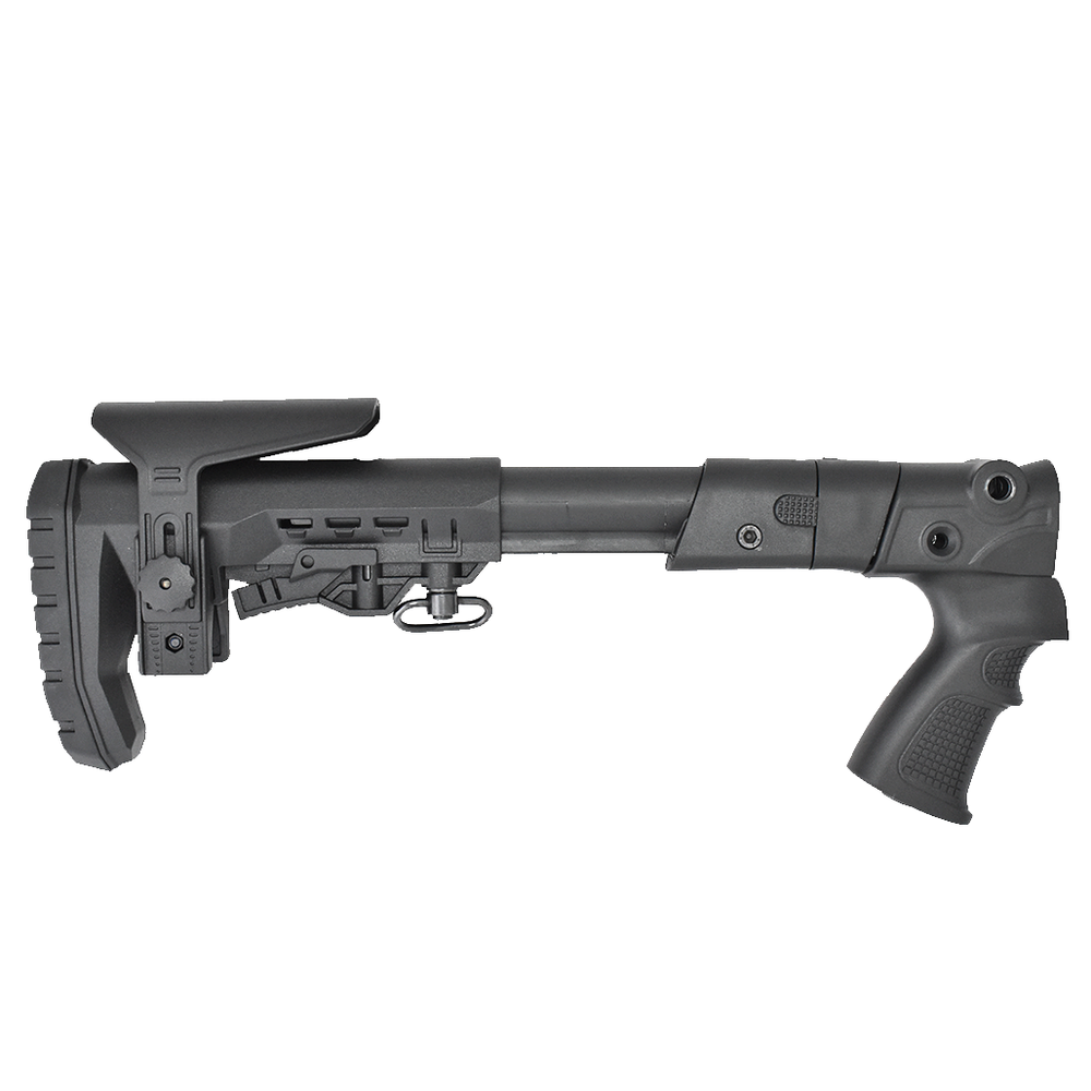 Комплект: Телескопический складной приклад на МР-135, -155, -156, Atom, K.Arma