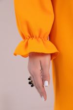 Платье Яркий акцент (апельсиновое) П12960-36М LT Collection