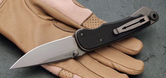 Складной нож скл. Spartan Blades Akribis Folder SB/SF1MGMGGB c клинком из стали CPM-S35VN, рукоять титан / G10