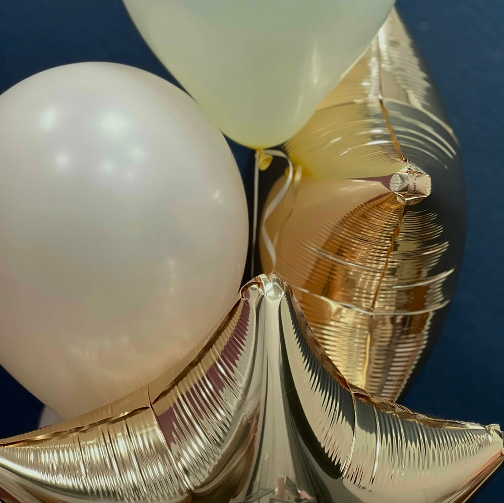 Набор шаров "Золотая звезда"