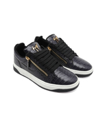 Кожаные кроссовки Giuseppe Zanotti - черный(RM30063)