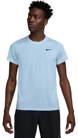 Мужская теннисная футболка Nike Court Victory - celestine blue/black