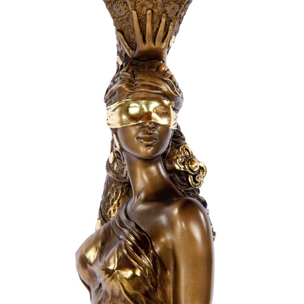 Подставка декоративная Фортуна Бронза