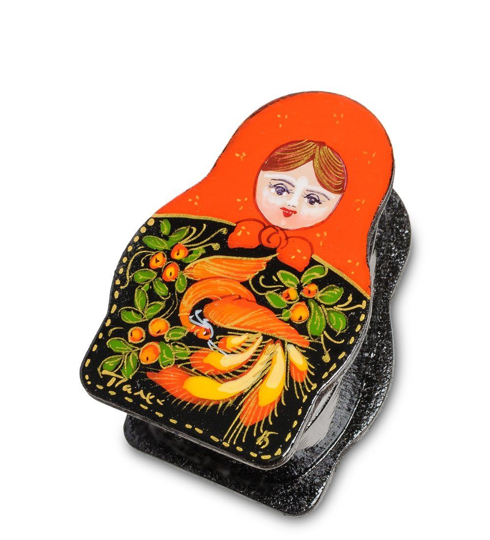 Народные промыслы ШК-12/ 2 Шкатулка «Матрешка» в асс.