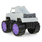 Пластмассовая игрушечная машина "Джип маленкий 2" белый (15*10*11 см) сетка