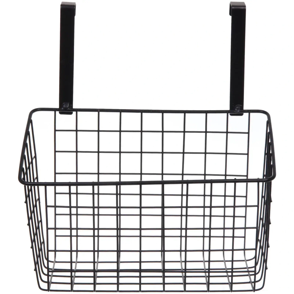 Корзина металлическая подвесная «ФАРГО», цвет черный, 25*14*28см (лейбл)✦