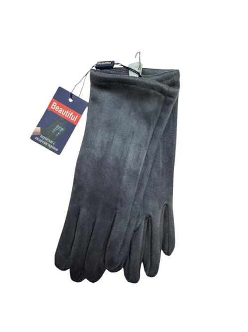 Перчатки. Женские. Верх: Текстиль. Трикотаж. Подклад: Плюш-флис. Сенсорные. В упаковке 12 шт, разный цвет.