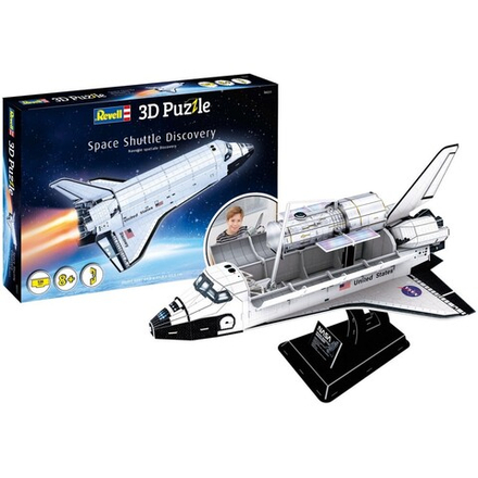 Revell - 3D пазл Космический шаттл Дискавери 126 элементов. 00251 / артикул   00251  / GTIN 4009803002514