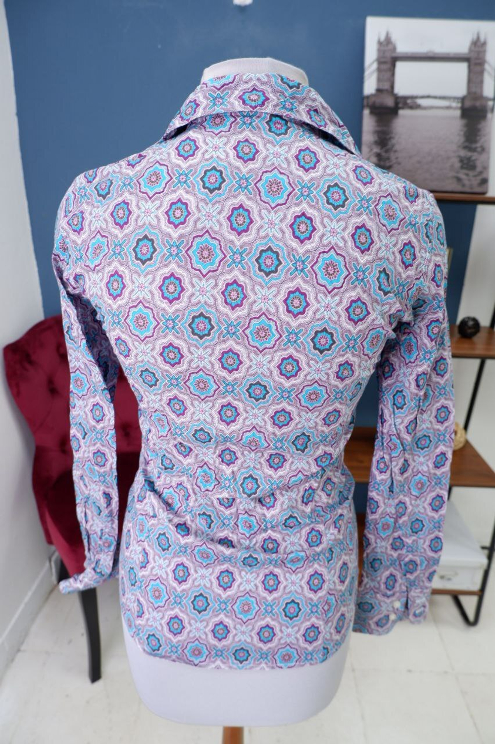 Блузка Jette с принтом 42 размер