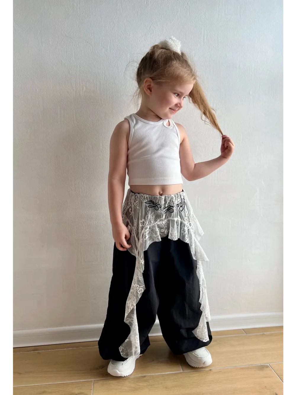 Брюки широкие парашюты