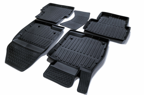 Коврики резиновые в салон 3D PREMIUM для Mazda 3 (2013-) SRTK.PR.MZ.3.13G.02X57