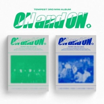 Альбом TEMPEST - ON and ON 3rd Mini Album 2 Version SET