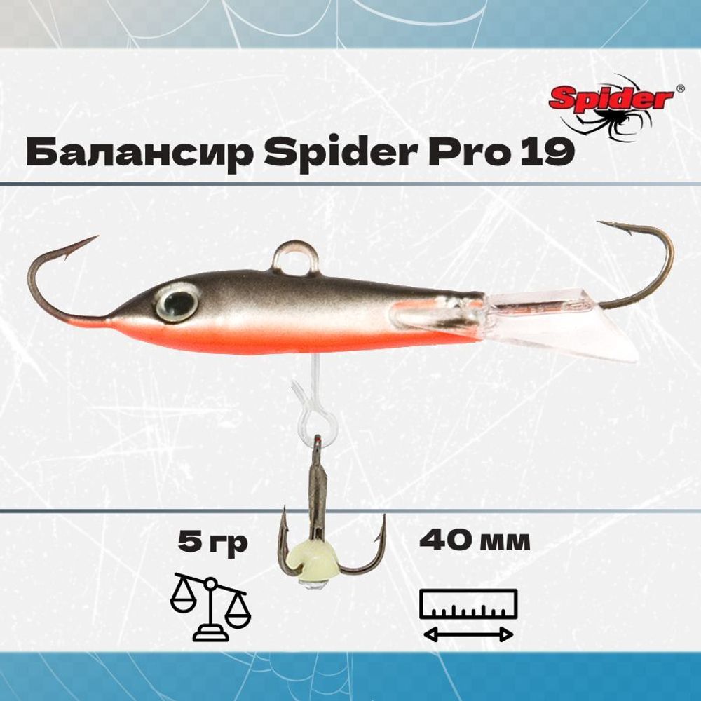 Балансир рыболовный Pro 19 5гр, 40мм, цвет 30