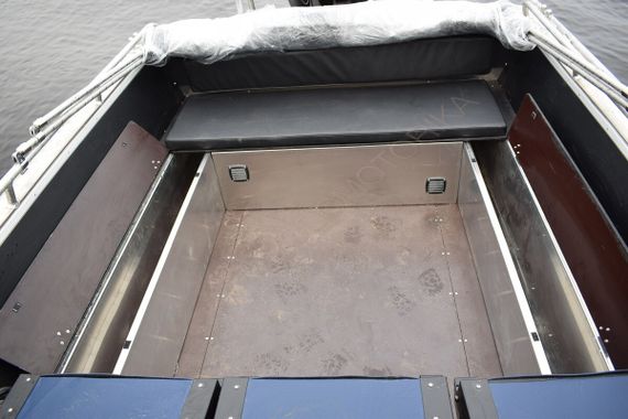 Алюминиевая лодка Wellboat 53 Fish