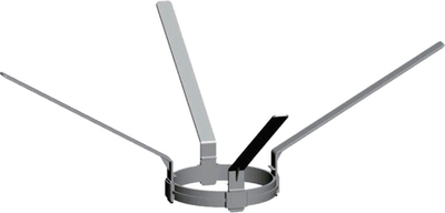 Wolf Дымоход Распорка для дымохода DN80комплект 4 шт.