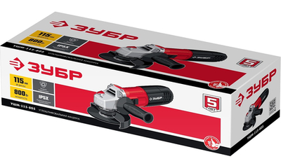 ЗУБР Компакт, 800 Вт, d115 мм, УШМ (УШМ-115-805)