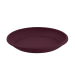 Поддон для цветочного горшка EDA, диаметр 21 см, бордовый