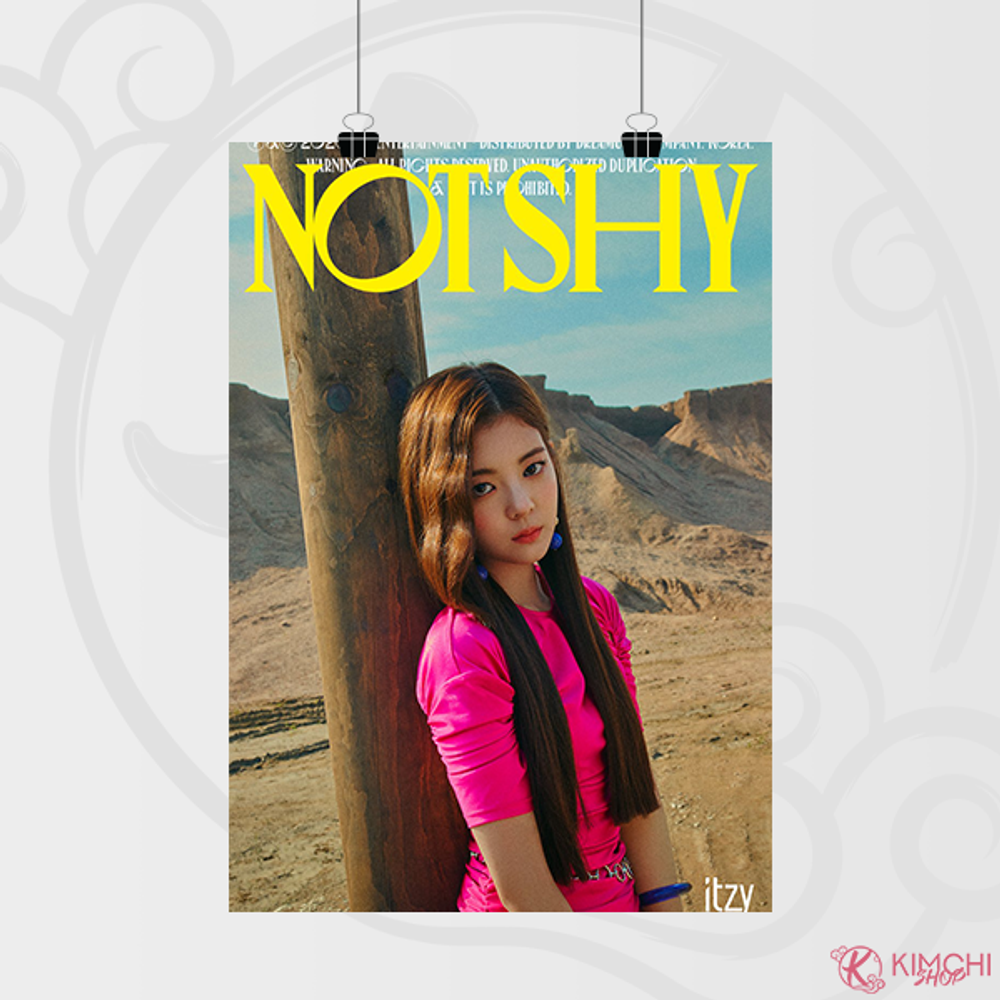 Постер - ITZY - NOT SHY