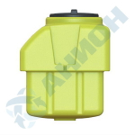 Емкость 330 л с фланцем и крышкой с  клапаном Анион 330 л.(955x665x820см;желтый) - арт.559555