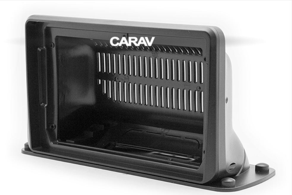 РАМКА Универсальная 9" крепление на торпеду сверху черная ver.1 CARAV 22-1100
