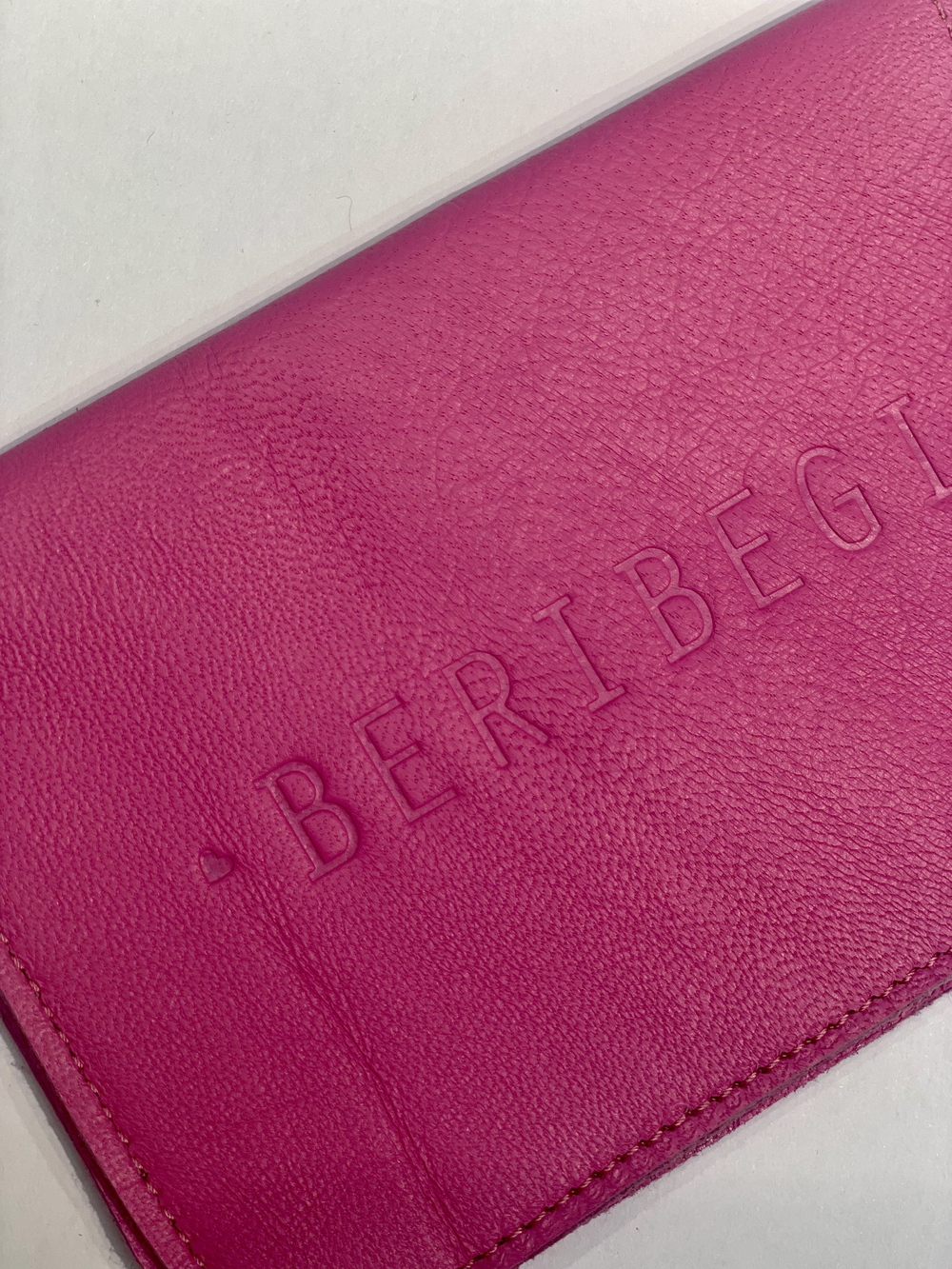 Обложка для паспорта фуксия