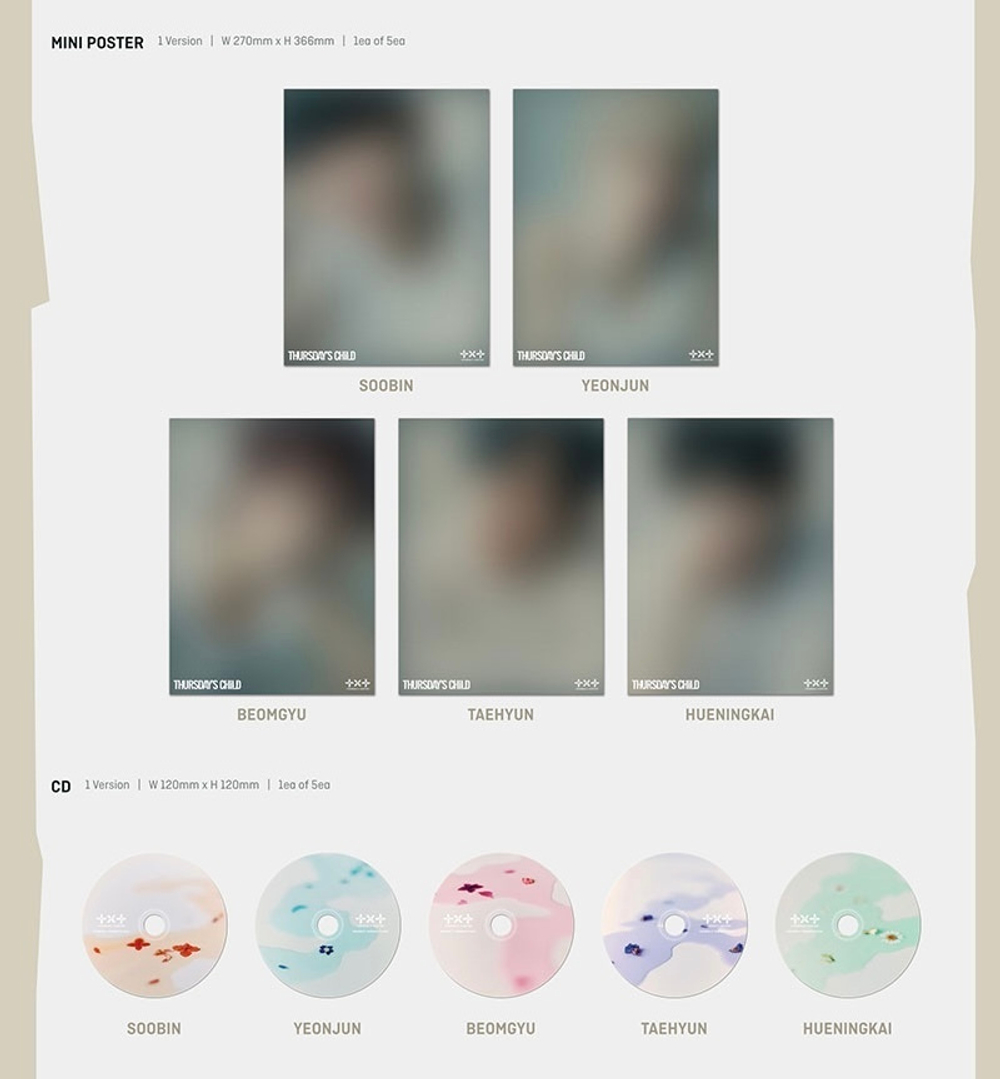 Альбом TXT TOMORROW X TOGETHER - minisode 2: Thursday's Child [TEAR ver.]