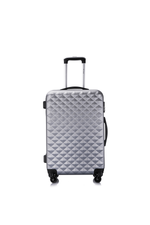 Средний чемодан L'Case Phatthaya, серебристый