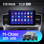 Teyes CC2 Plus 9"для Mercedes-Benz M-Class 2011-2015