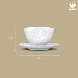 Чайная пара Oh please, 200 мл, белая