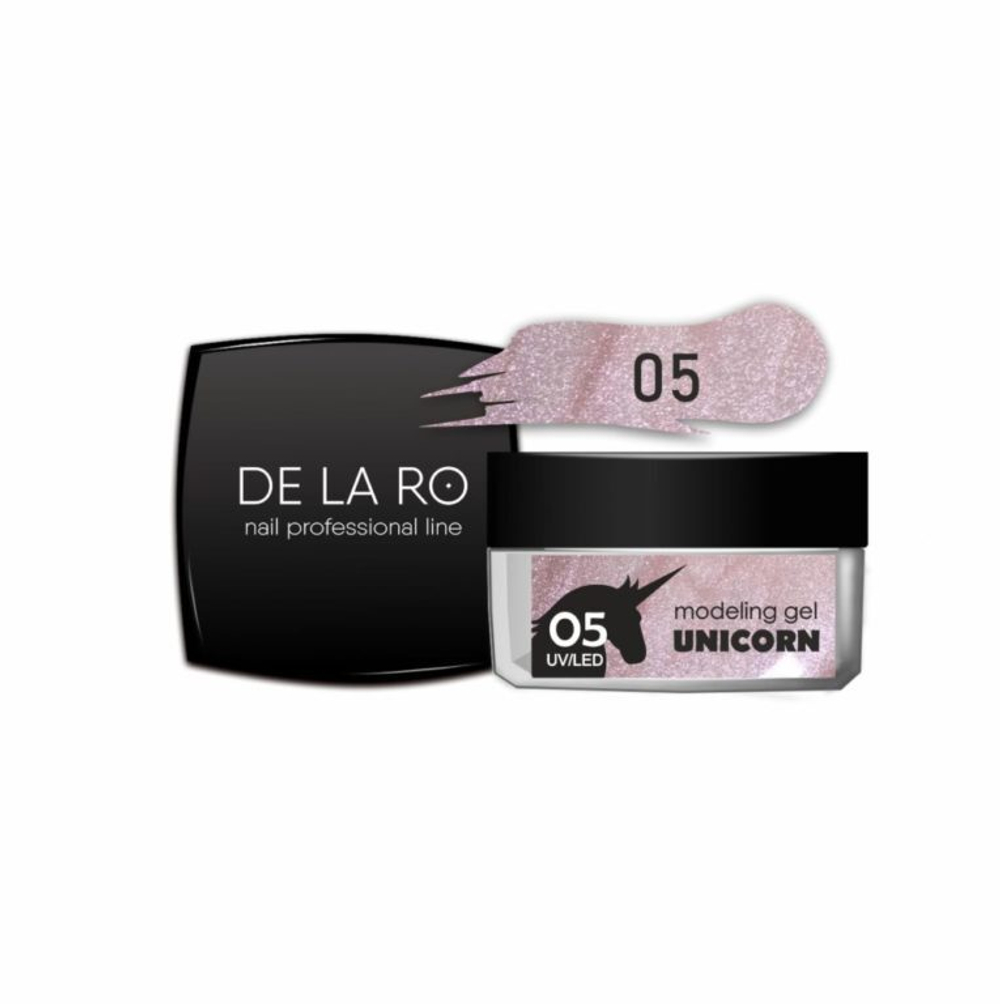 Delaro Моделирующий гель однофазный Unicorn 05 - 15гр