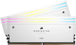 Оперативная память CORSAIR Dominator Titanium RGB, 32 Гб DDR5 (2x16 Гб), CL32, 6400 МГц, Белая (CMP32GX5M2B6400C32W)