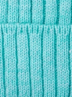 Шапка зимняя детская с помпонами и манишка