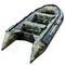 Лодка HDX CARBON 240 ( зелёный-камуфляж ) дерев. пол P/L