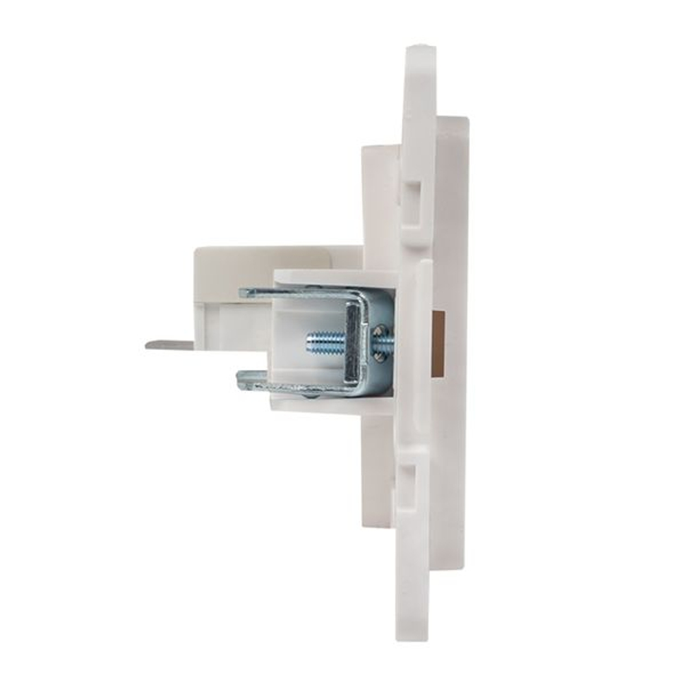 Стокгольм Механизм Розетки RJ-45 1-местной белый EKF