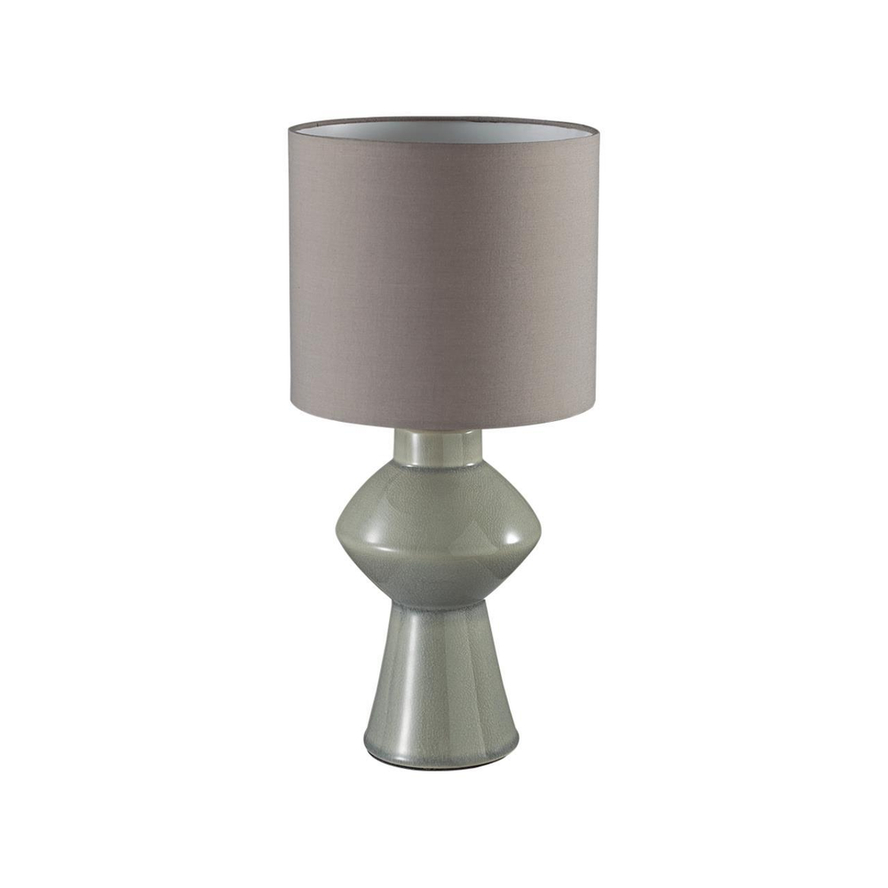 8129/1T MODERNI LN25 000 серый, керамика/текстиль Настольная лампа E27 1*60W 220V SEGI