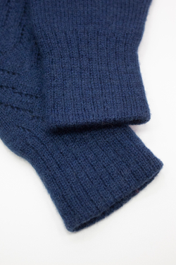 Варежки В008-27 темно-синие